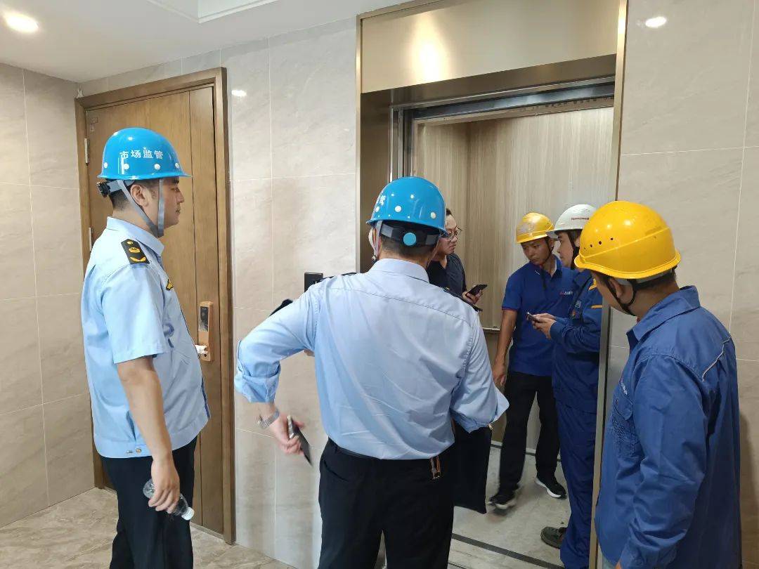 "阳光检测",电梯安全出行每一天