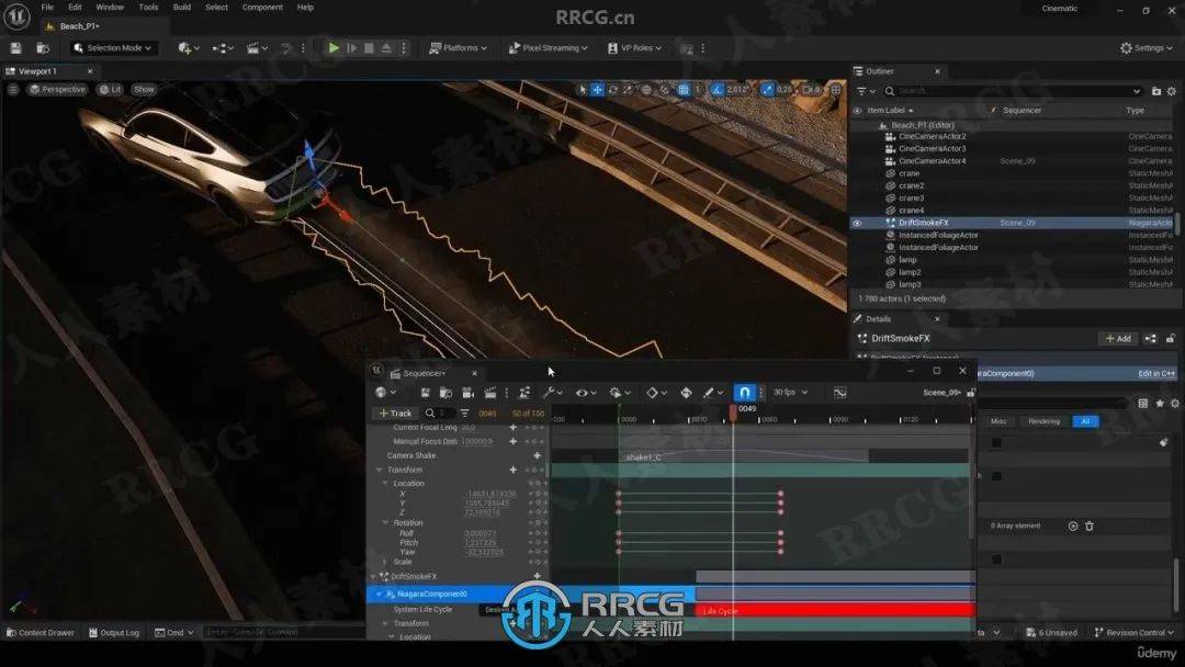 UE5虚幻引擎影视级逼真汽车动画制作流程视频教程_搜狐汽车_搜狐网
