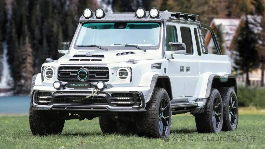 限量10台的mansory gronos 6×6,拉货越野两不误 | 酷乐汽车