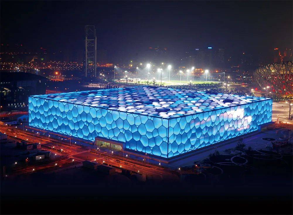 水立方,全称"国家游泳中心",也是2008年北京奥运会的场馆之一.