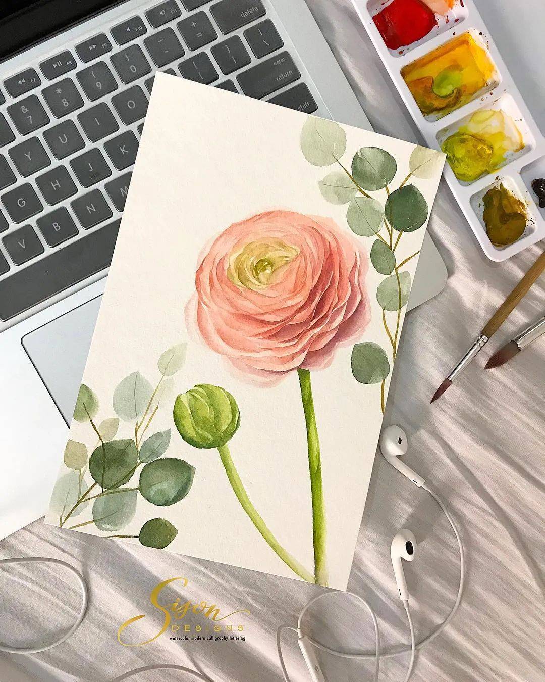 70张超简单小清新的水彩手账,你想要的都在这里!收藏这篇就够了!