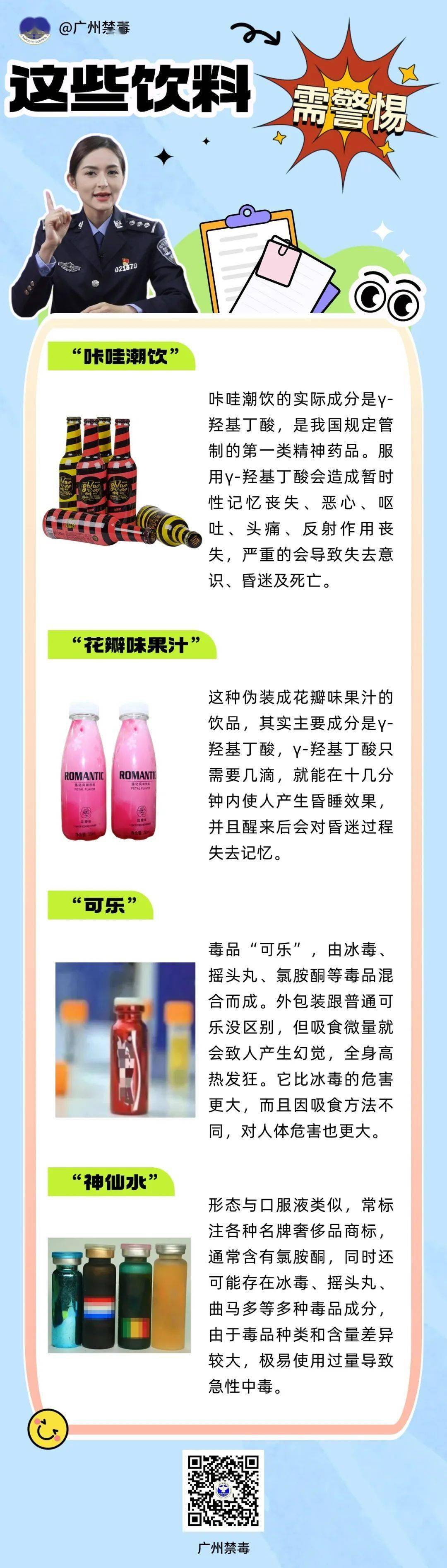 警惕假饮料,真毒品!