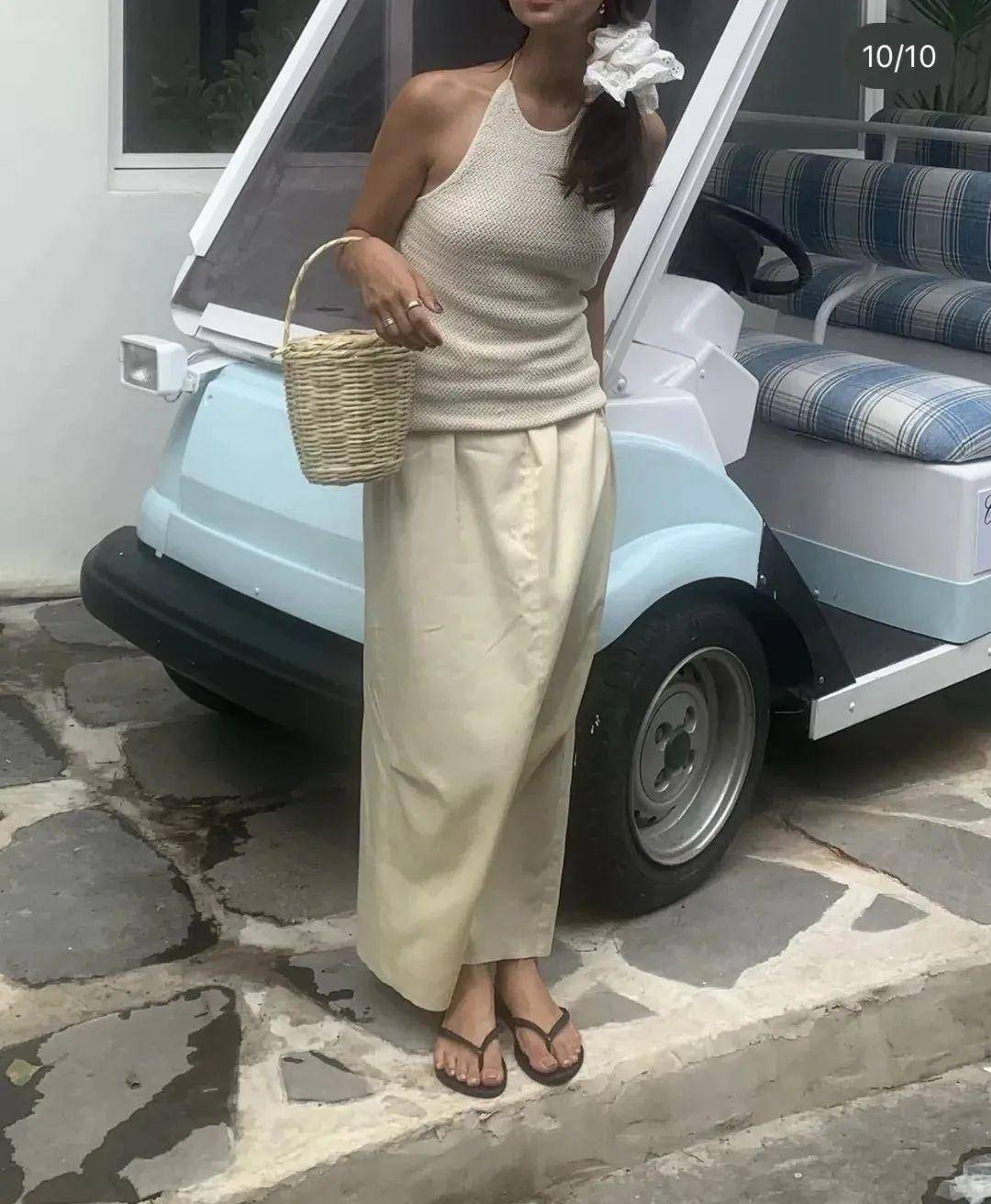 博主fever_r,小个子姐妹的穿搭指南.