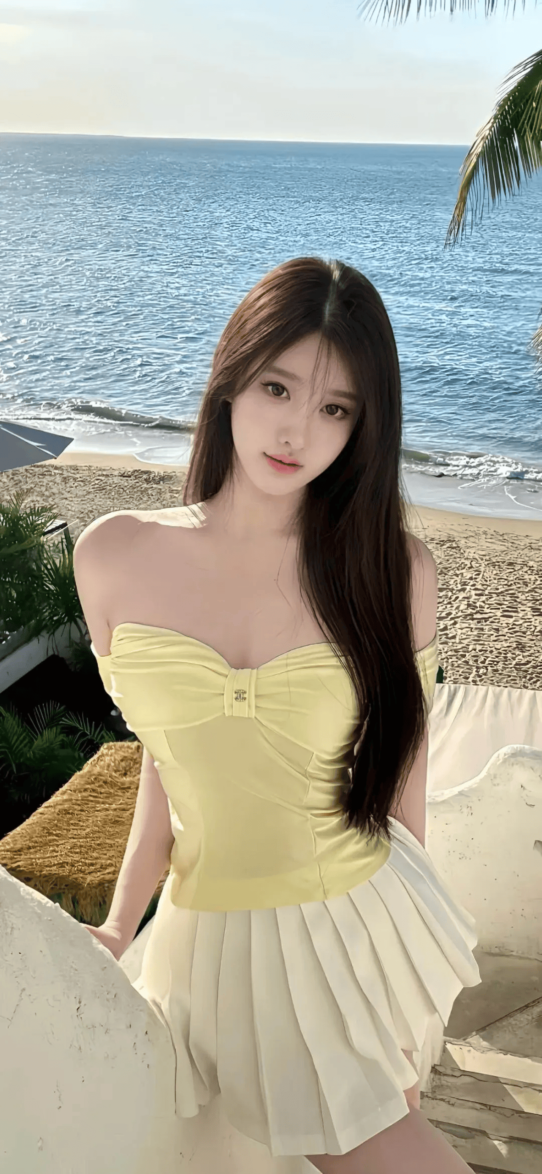 2极简之美美女壁纸20240529风景壁纸20240529阳光花海喇叭花时装:自然