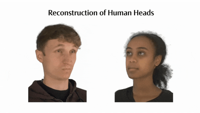 逼真到恐怖!小姐姐挤眼挑眉五官乱飞,3d化身全新算法秒杀谷歌