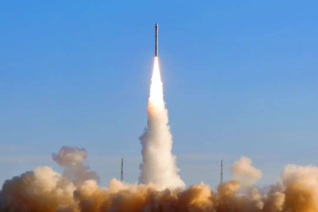 "张江高科号"卫星在酒泉卫星发射中心发射升空