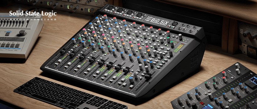 618 大促：购买 SSL BiG SiX 调音台送 SSL UV EQ 500 模块卡_处理_系列_Focus