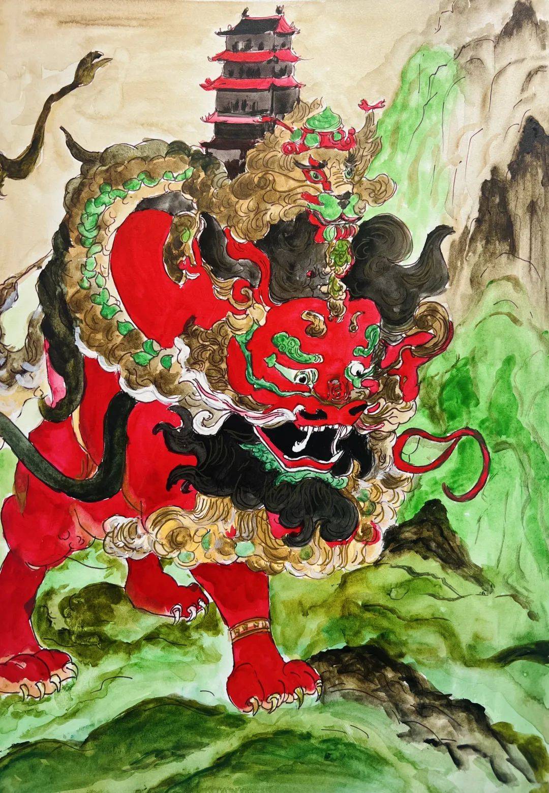 猼訑图片