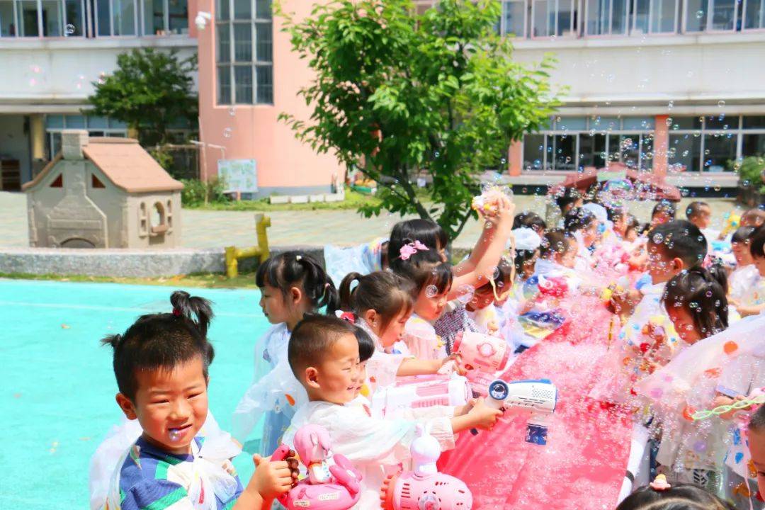 新时代文明实践丨"童"享欢乐缤纷"六一"_活动_和平村_实验幼儿园