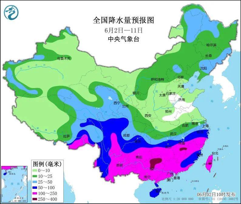 浙江最高温跌破20℃!新一轮强降水开启