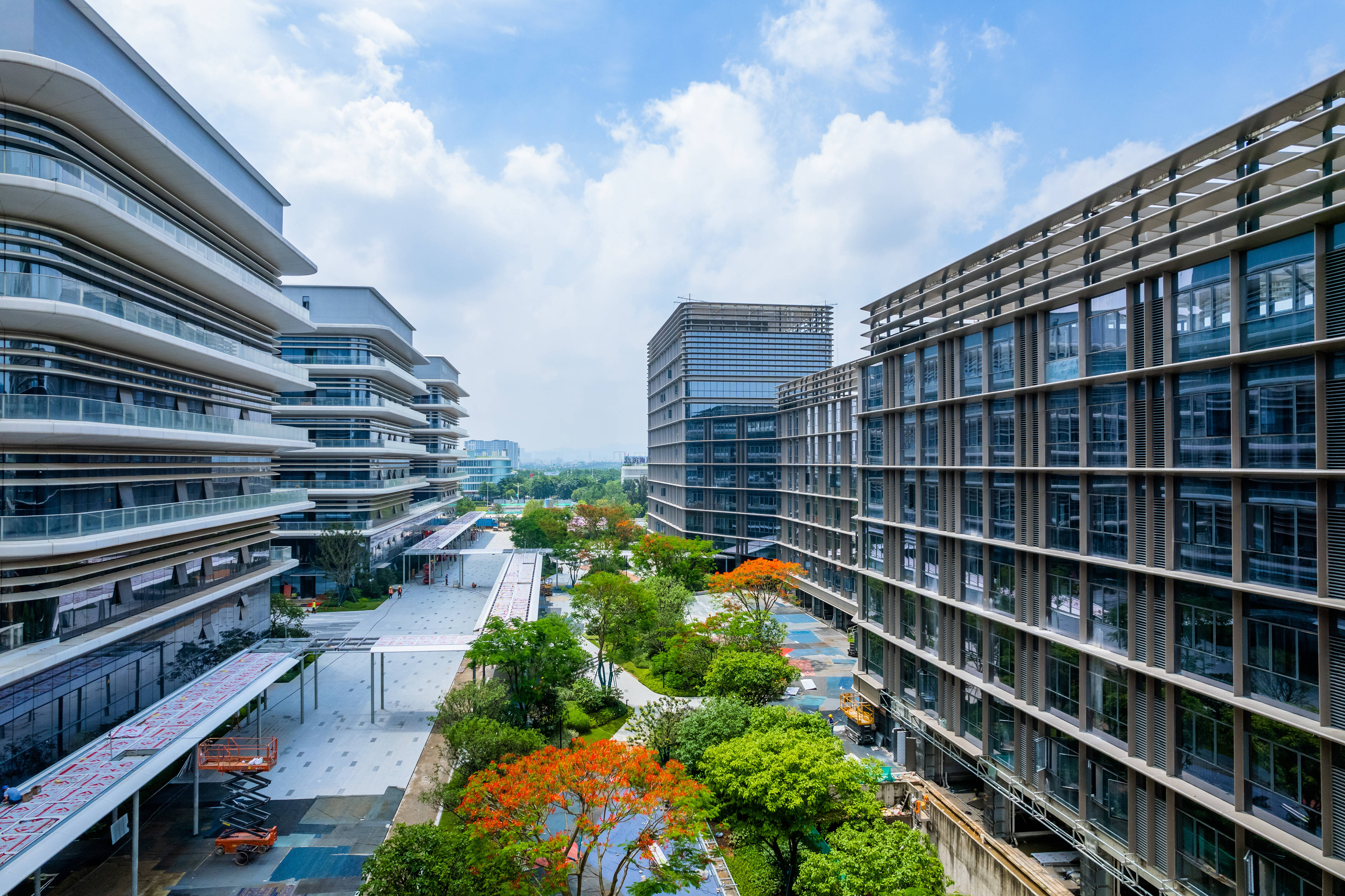 滨海湾oppo智能制造中心科技感拉满_南区_建筑_地块
