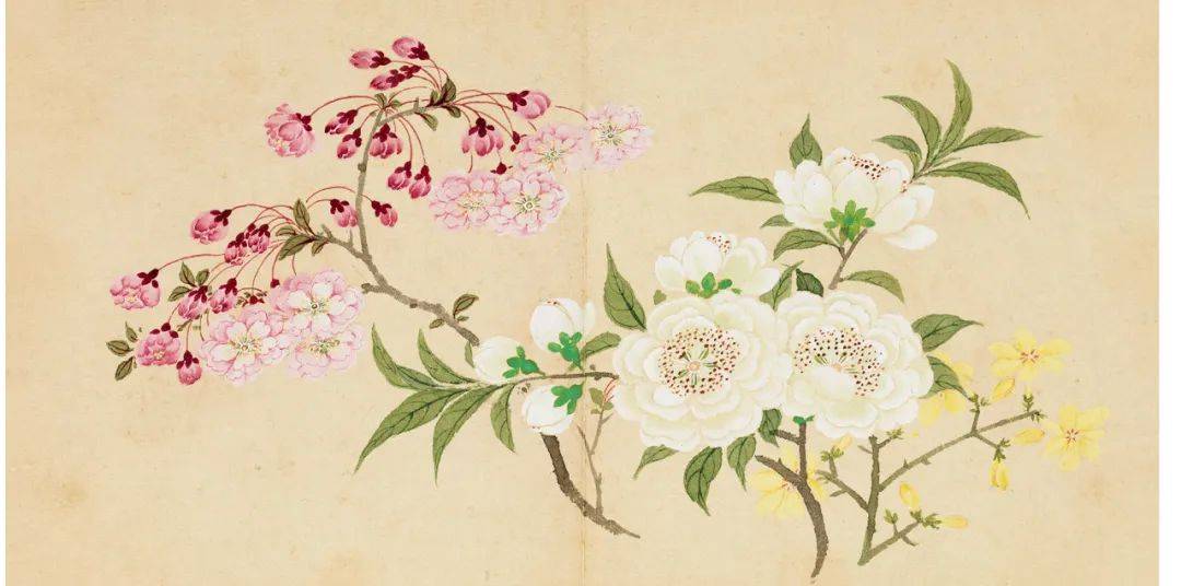 清代宫廷风格绘画作品 | 中贸圣佳2024春拍