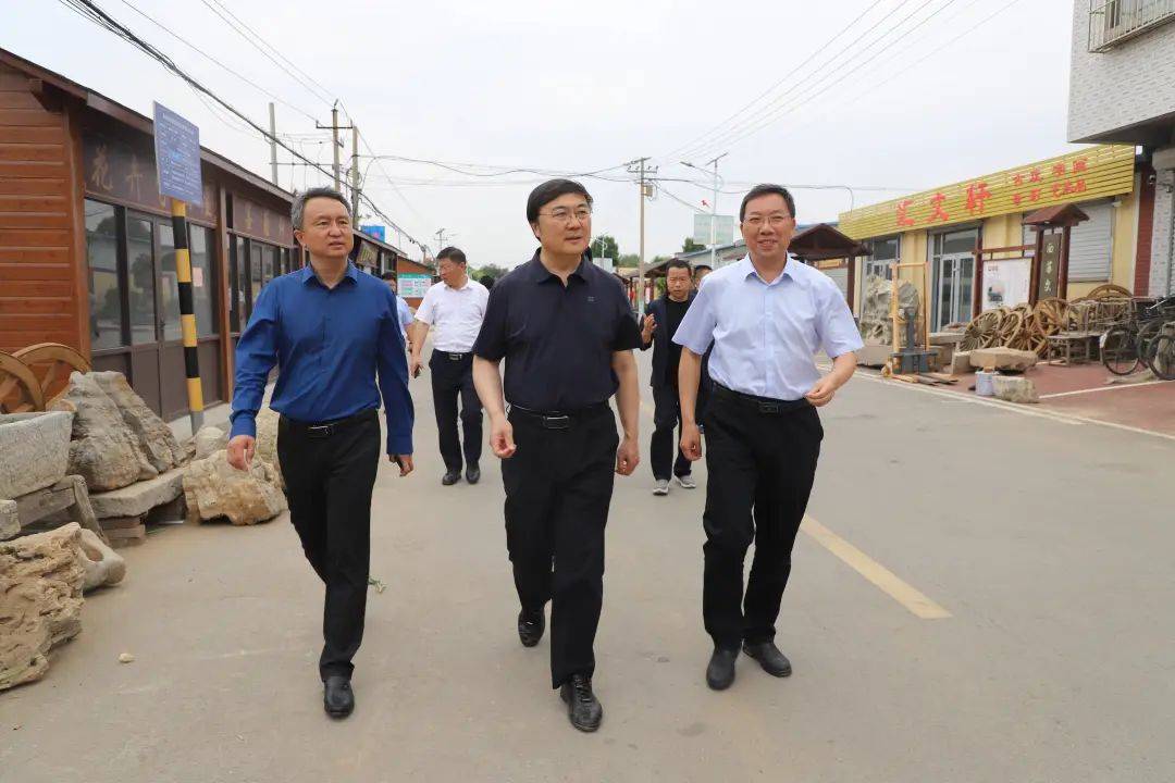 杨峰来我区调研"三夏"农业生产工作