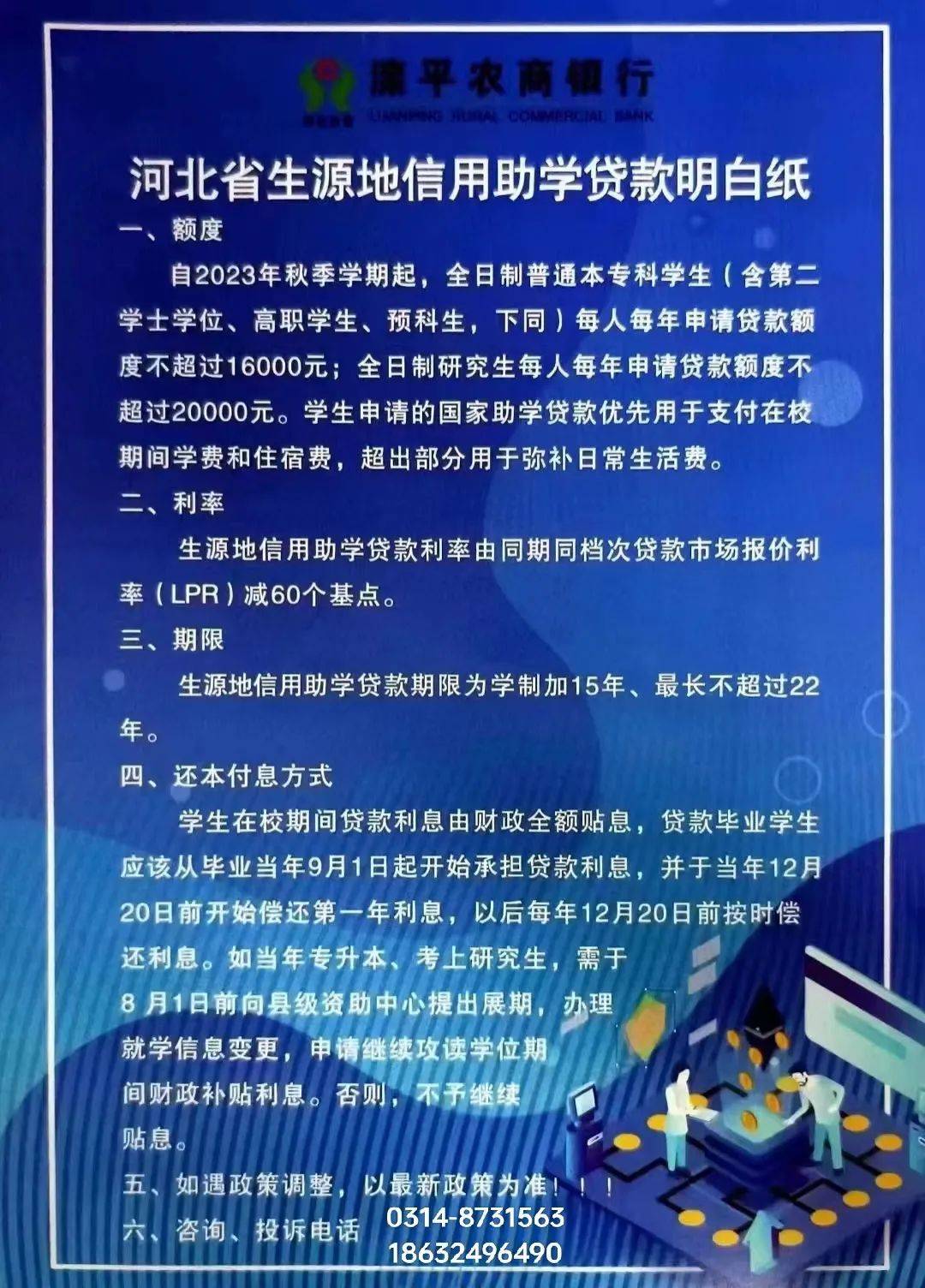 贷款明白纸