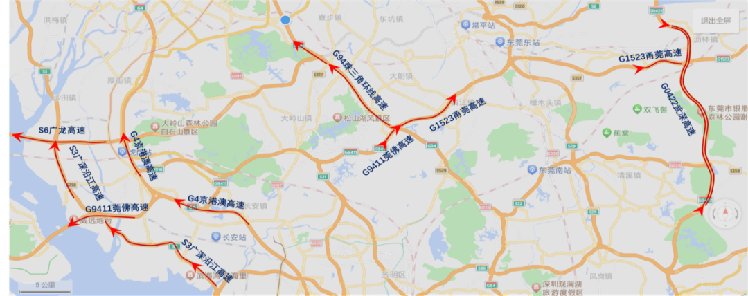 g94高速线路图图片