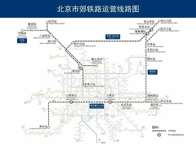 副中心地铁规划图片