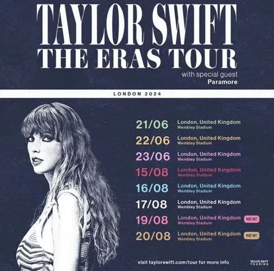 76taylor swift76地点:co-op live, etihad campus, 1 sportcity