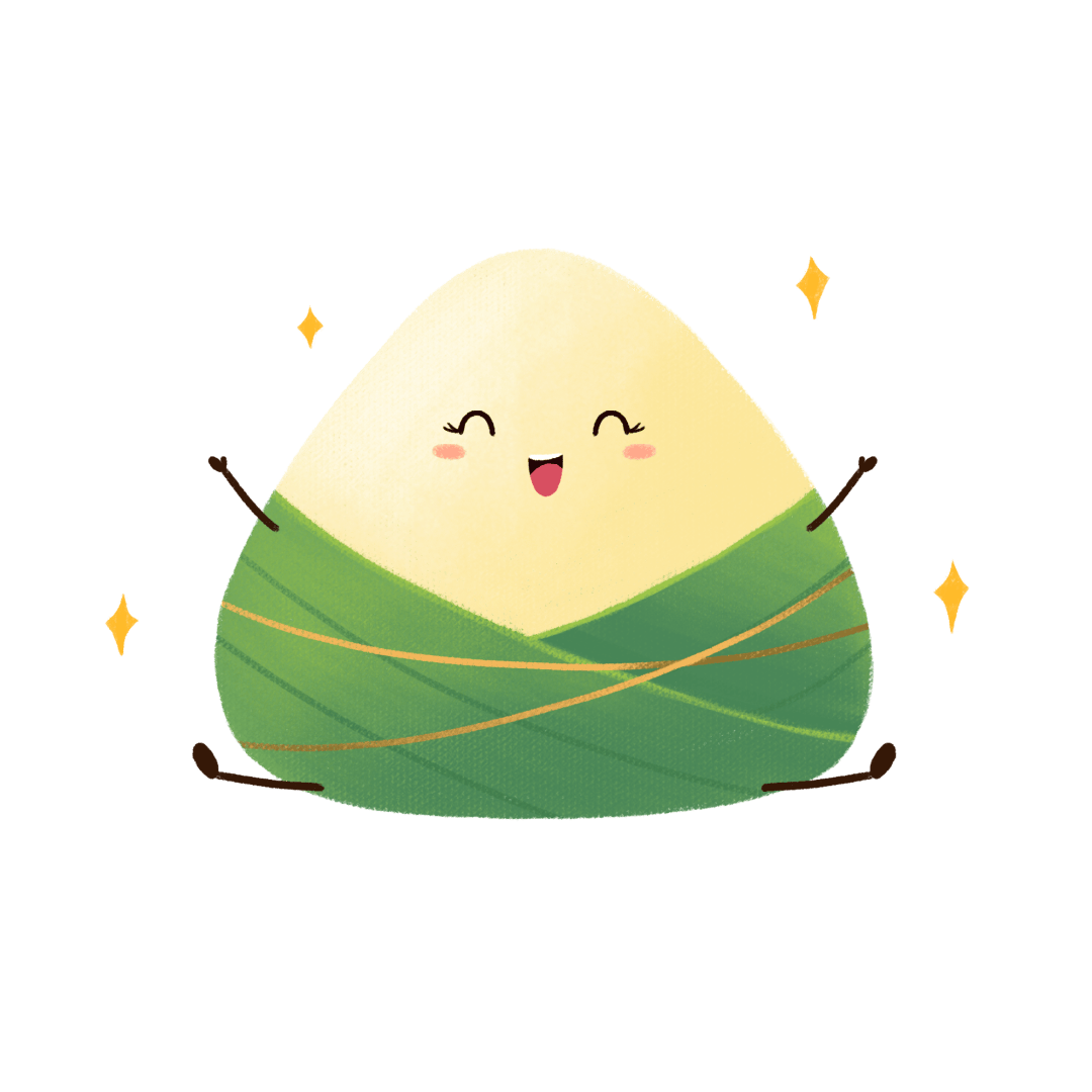 粽子"拍了拍"你,说:端午安康!