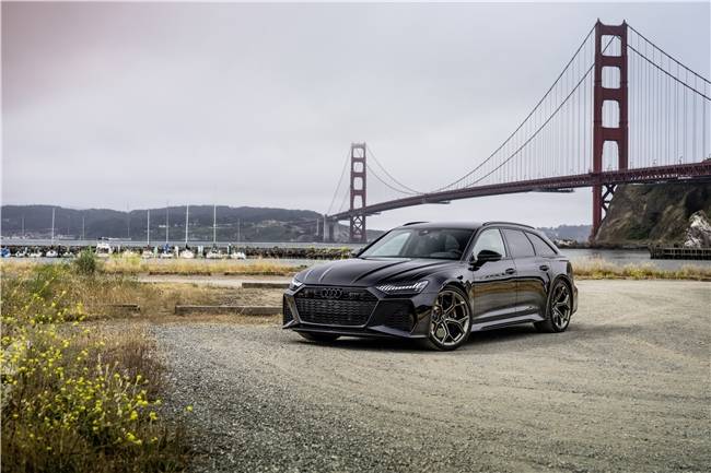 颜值在线,地表最强奥迪rs 6是最美旅行车