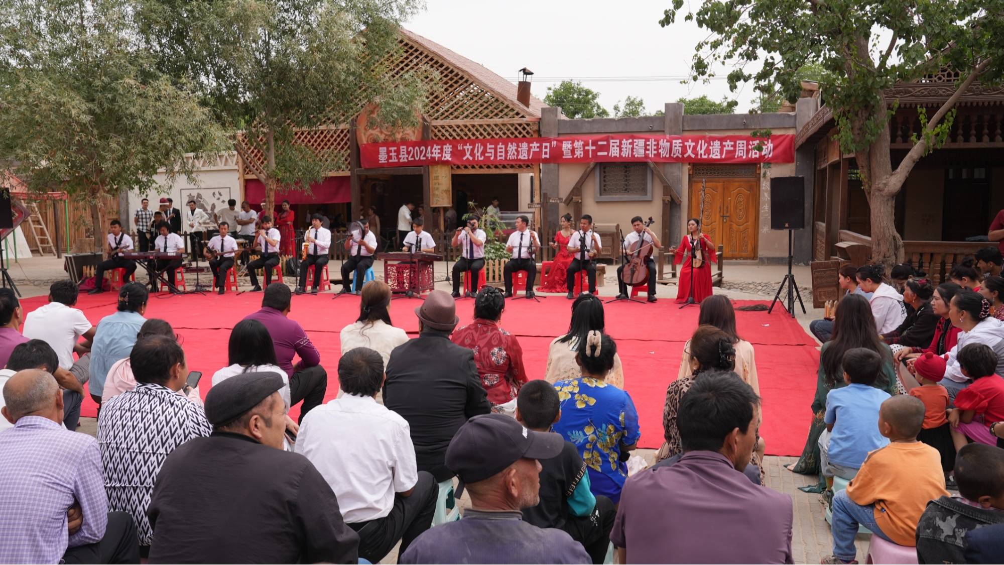 墨玉县第十二届新疆非物质文化遗产周活动正式启动
