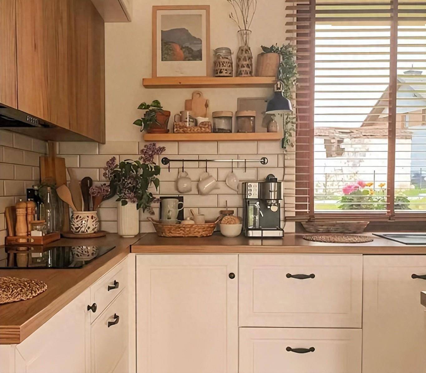 厨房不一定大就好,瞧瞧日本人布置的,整洁上档次,晒晒!