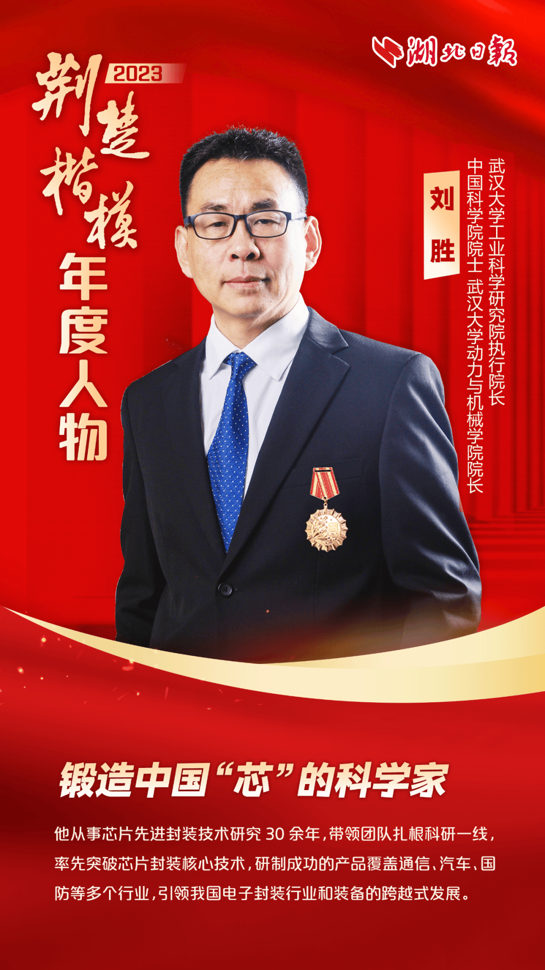 【公益宣传】荆楚楷模2023年度人物揭晓!_榜样_湖北_精神