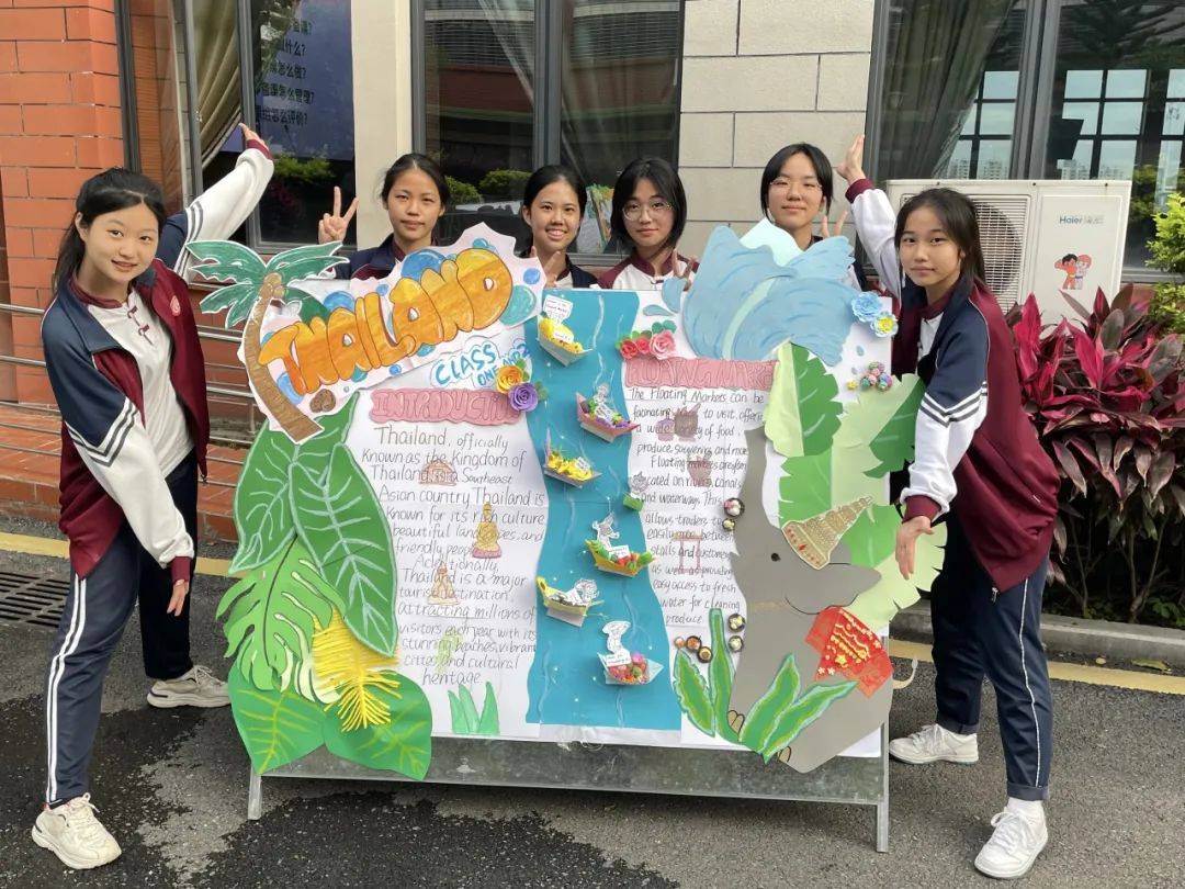 校园活动 | 外语节世界文化展板活动