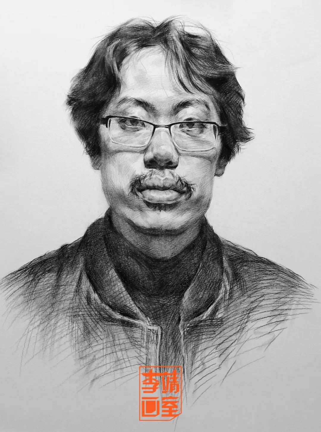 来李靖!—李靖画室【精品造型班】招生简章_作品_半身像_素描