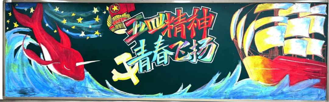 致青春,向未来—人大附中西山学校板报展示活动_年级_主题_初二