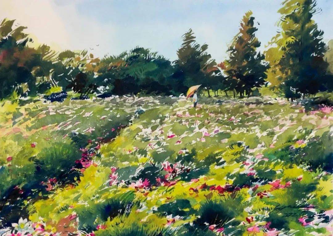日本水彩画家——東俊達syunda azuma作品欣赏(二)