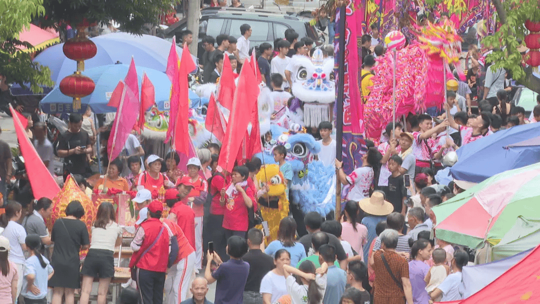 六都南乡:关帝诞龙狮巡游 快看现场!_活动_文化_群众