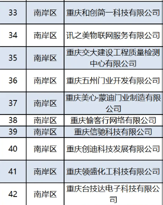 南岸区、重庆经开区再添46家专精特新中小企业