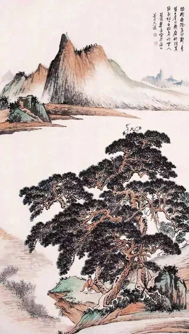 民国竟然有这样一位山水画大师，极为罕见，太美了！_郑午昌_河北省_诗词