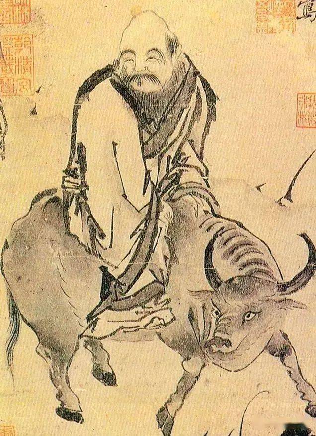 老子 騎 牛 希少 中国古美術 老子騎牛 古銅人物彫刻 重量感あり