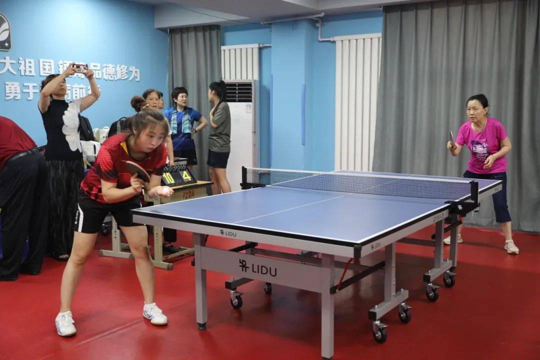 庆祝新中国成立75周年——通州区"双拥杯"军地乒乓球比赛激情开赛