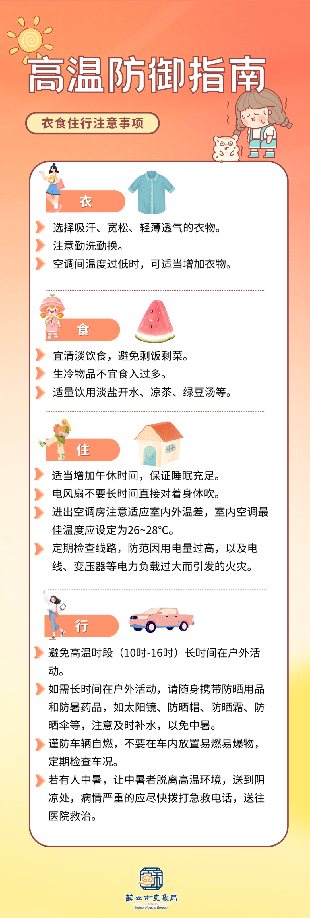 请查收↓这份高温防御指南注意防暑降温.