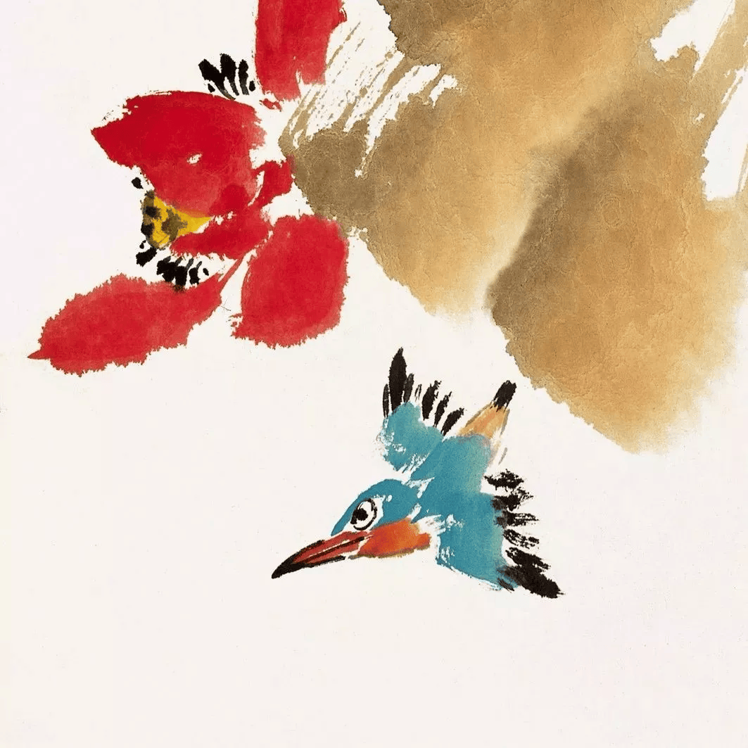 小写意花鸟画70幅,大师手笔,令人心旷神怡!