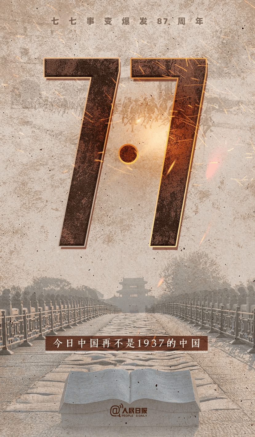 87年前的今天，我们永远铭记！-87年以前