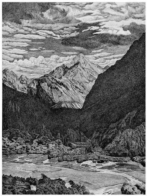 极品六大钢笔画家,我是一张张跪着看完,200万网友弹幕刷屏:这才是手!