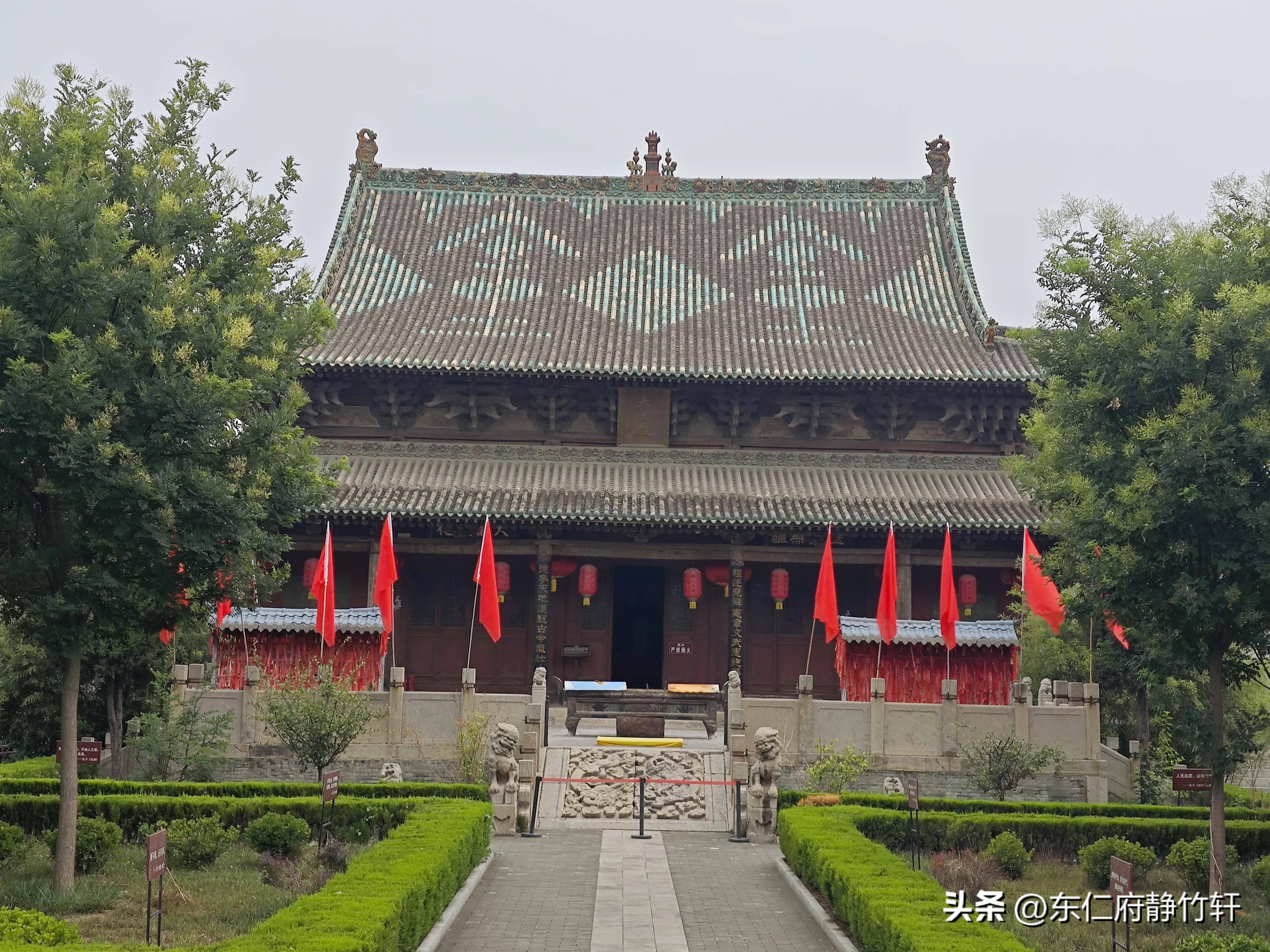 甲辰夏参观山西省运城市新绛县绛州文庙 文/李景宁