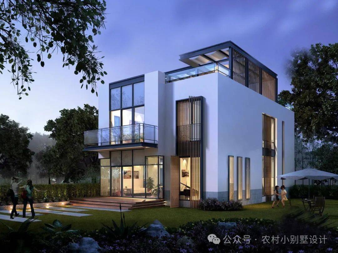 九款现代风格自建独栋别墅方案