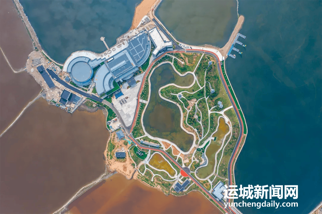 运城文旅新地标!盐湖景区听涛阁,观山海正式对外营业