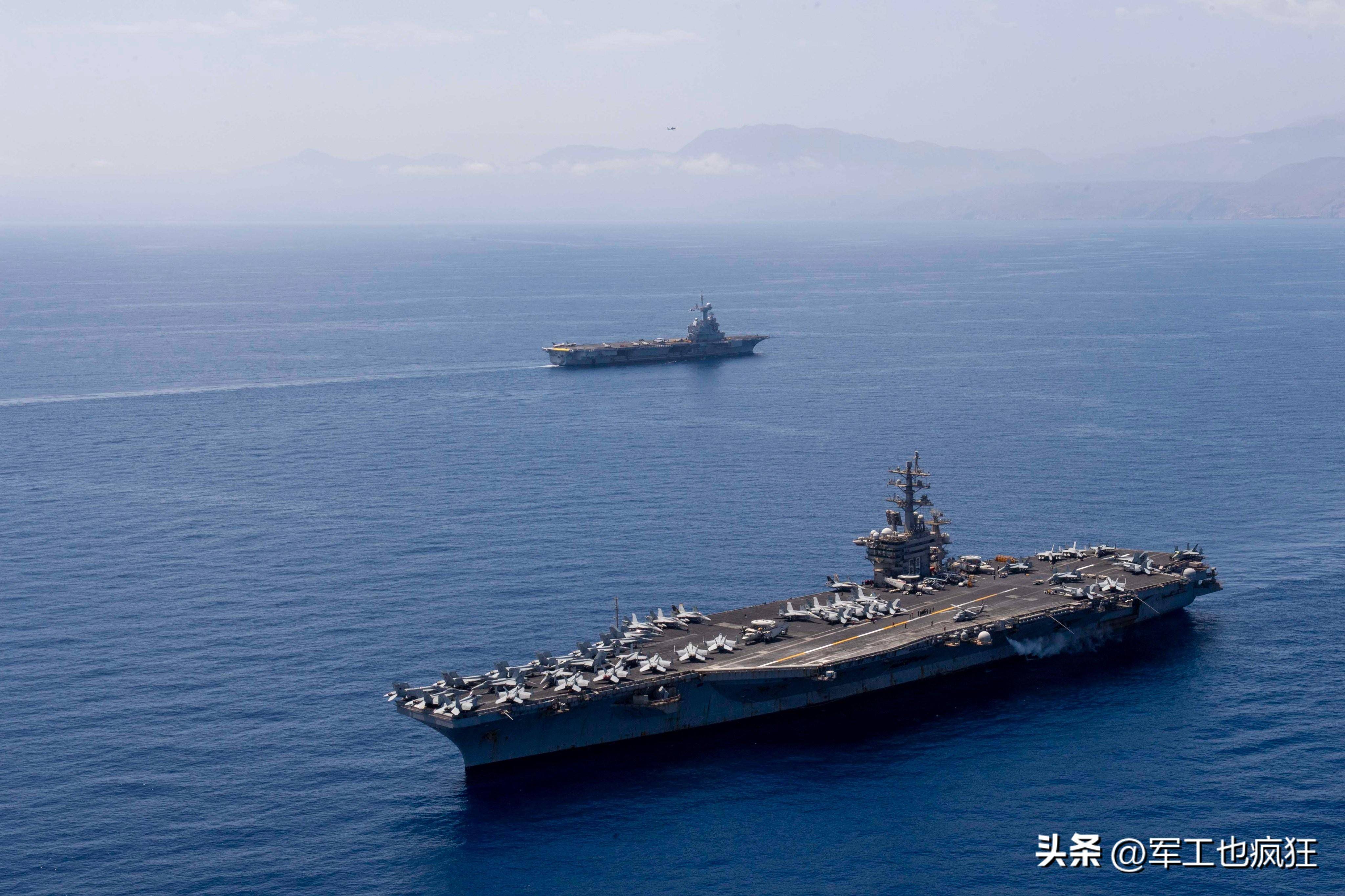 "艾森豪威尔"号航母(cvn-69)返回美国:征战红海9个月