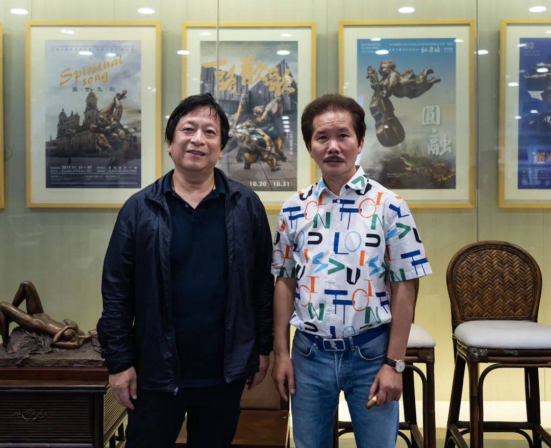 江苏省美术馆馆长徐惠泉到访