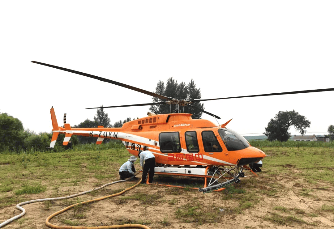 吉林日报 | 永吉县航化作业助力玉米绿色高产高效_直升机_种植_农药