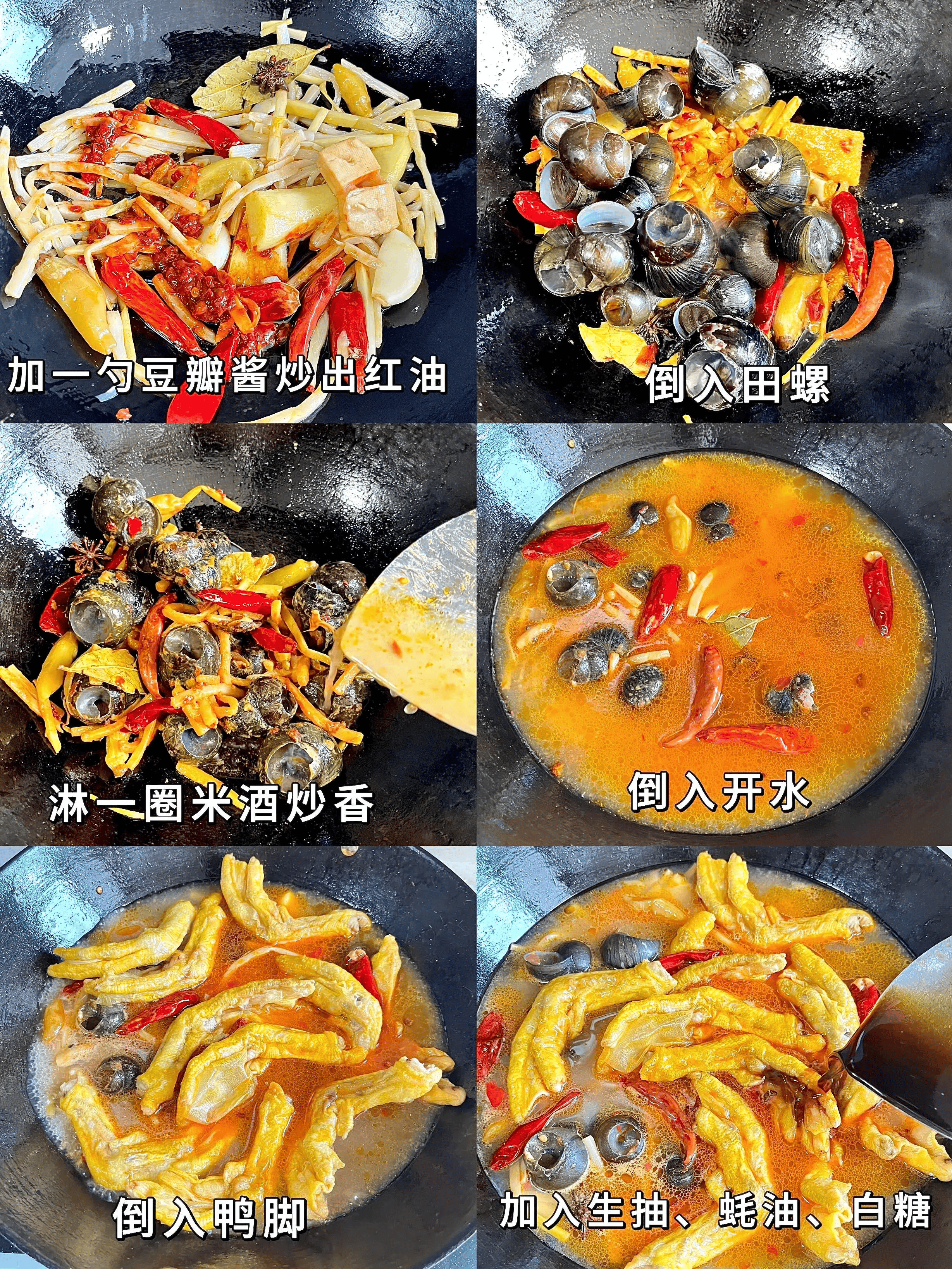 谁懂啊,广西的特色鸭脚田螺煲巨好吃.