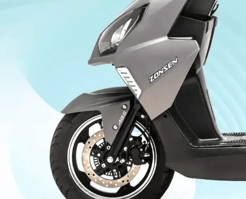 宗申发布星驰125风冷踏板车.