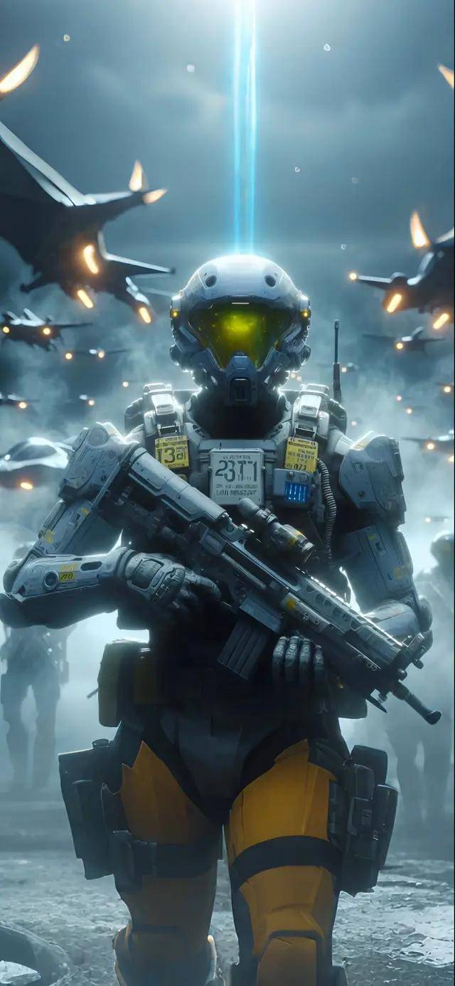 5k壁纸:机器人总动员