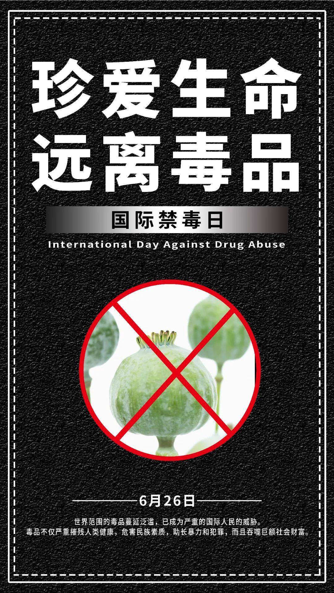 南宁市第二届禁毒公益海报,手抄报创意设计大赛公益海报类入围名单