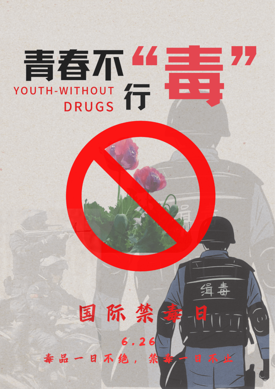 南宁市第二届禁毒公益海报,手抄报创意设计大赛公益海报类入围名单